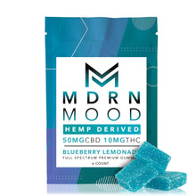 Mdrn Mood Blueberry Lemonade- 50mg CBD / 10mg THC (6ct)