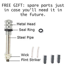 D&J Grinders Herb  4-piece Grinder with Built-In Permanent Match. Herb Grinder Stainless Steel Grinders 2" Silver