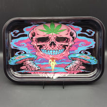 Trippy Skull Rolling Tray