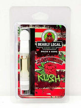 Raspberry Kush | Delta 8 Vape Cartridge | Bearly Legal Hemp Co.