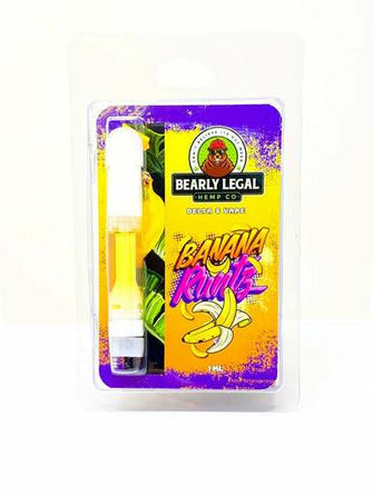 Banana Runtz | Delta 8 Vape Cartridge | Bearly Legal Hemp Co.