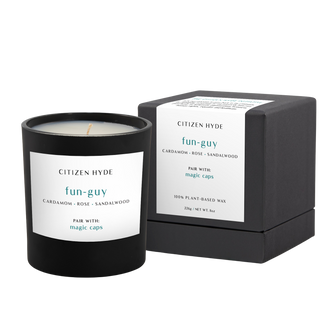 Fun-guy Citizen Hyde Candle, Pair with Magic Caps