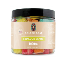 CBD Gummies 1000MG - Sour Bears