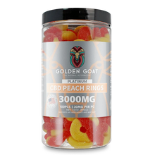 Platinum CBD Gummies 3000mg - Peach Rings