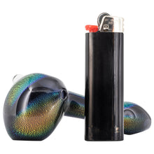 LA Pipes Galaxy Dichroic Drooper Hand-Pipe