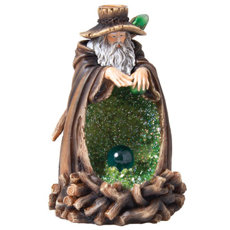 Wizard Backflow Incense Burner w/ LED Light