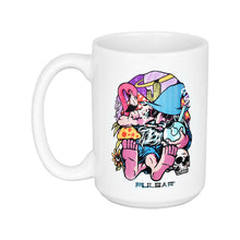 Pulsar Ceramic Mug - 15oz / Flamingo Wizard-DR560