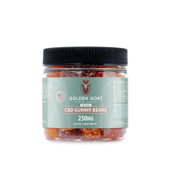 CBD Vegan Gummies 250MG - Clear Bears