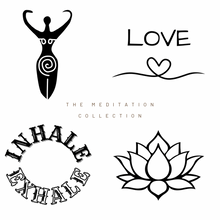CBD temporary tattoos - The Meditation Collection