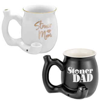 stoner mom & stoner dad mug