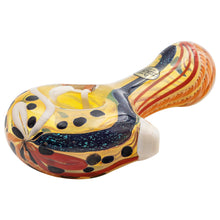 LA Pipes "Dollar Pancake" Dichroic Color-Changing Spoon Glass Pipe