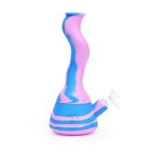 Ritual - 10'' Wavy Silicone Beaker - Cotton Candy