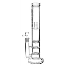 Pulsar Triple Perc Straight Tube Bong