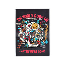 Killer Acid Magnet - The World Goes On / 2.5" x 3.5"