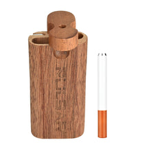 Pulsar Straight Wood Twist Top Dugout - 4" / Sapele