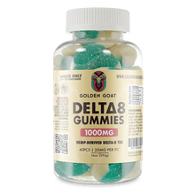 Delta 8 Gummies 1000mg - Blue Raspberry Rings