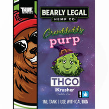 Grandaddy Purp | THC-O Tank | Bearly Legal Hemp Co. | 1ml