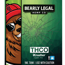 Green Crack | THC-O Acetate Vape Tank | Bearly Legal Hemp Co . | 1ml