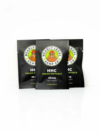 HHC Softgels | Bearly Legal Hemp Co. | 25mg | 2pk