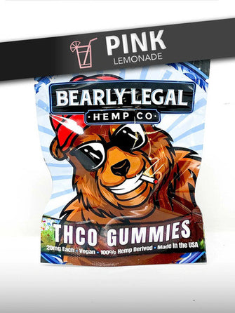 Pink Lemonade | THCO Gummies | Bearly Legal Hemp Co.