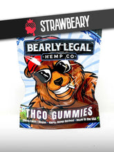 Strawberry | THCO Gummies | Bearly Legal Hemp Co.